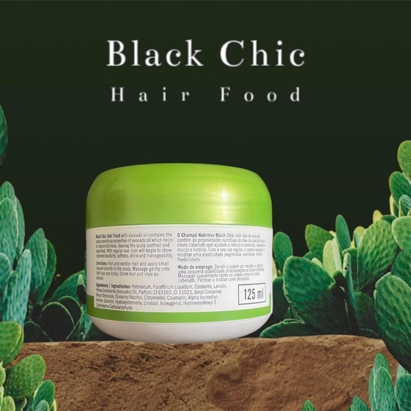 🌿Nourish Naturally: Black Chic Hair Food with Avocado Oil for Itch-Free Scalp - Picture 5 of 5